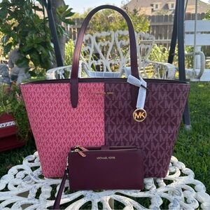 Michael Kors purse and wallet